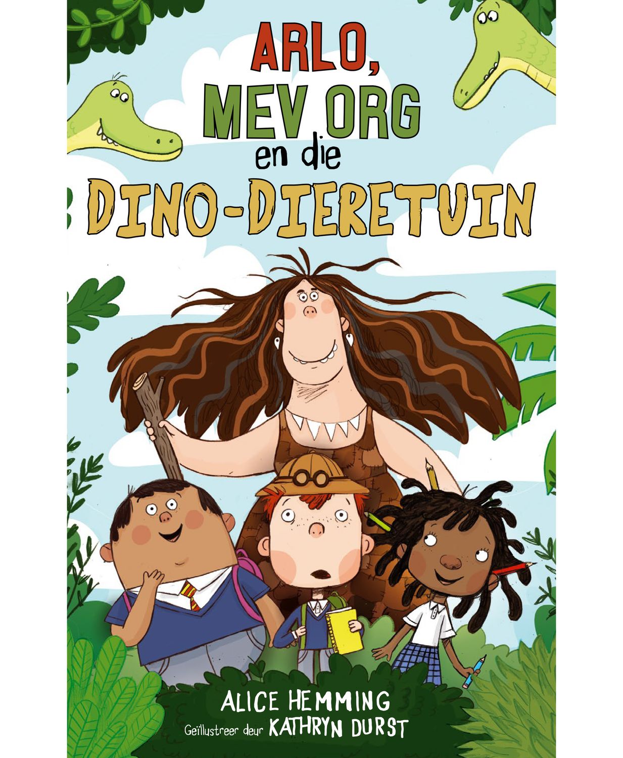 Arlo, mevrou Org en die Dino-dieretuin