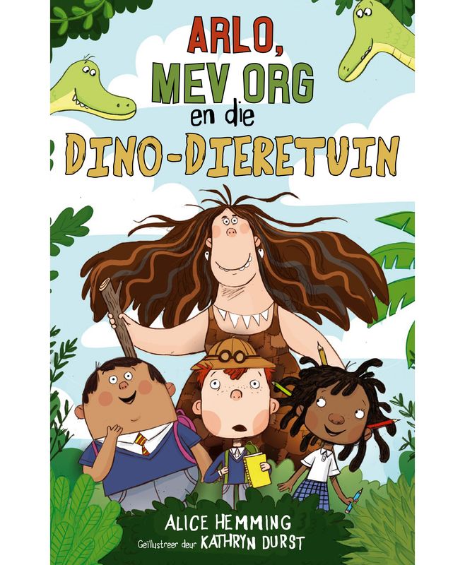 Arlo, mevrou Org en die Dino-dieretuin