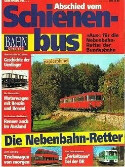 Abschied vom Schienenbus