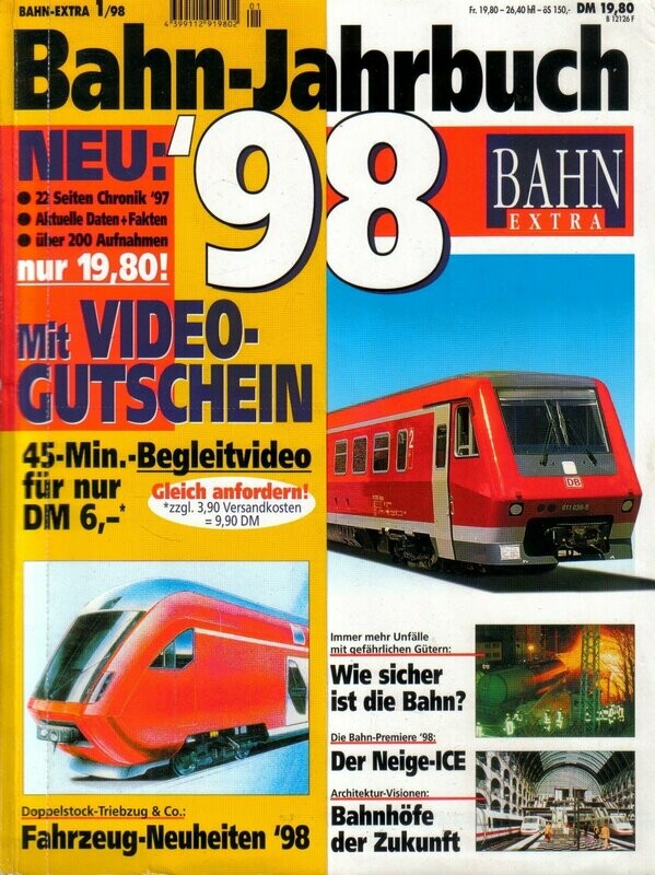 Bahn-Jahrbuch Schweiz 1998