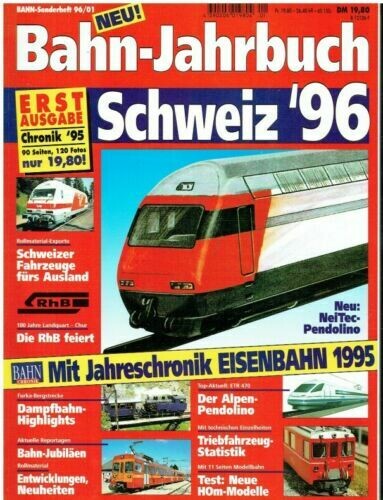 Bahn-Jahrbuch Schweiz '96
