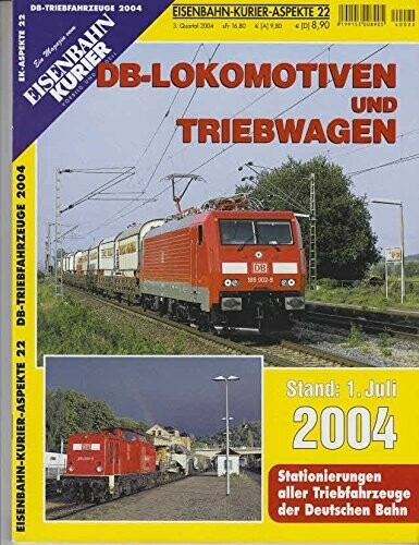 DB-Lokomotiven und Triebwagen 2004