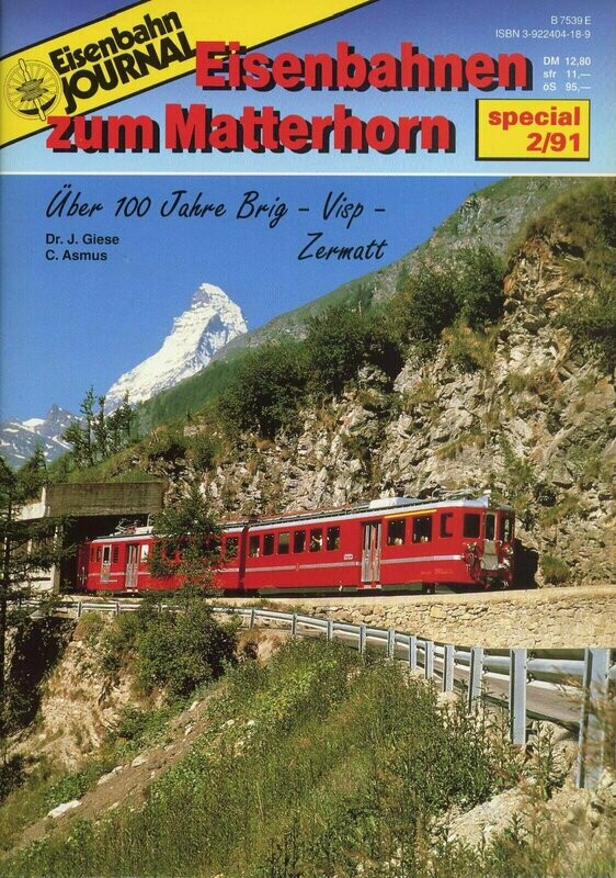 Eisenbahnen zum Matterhorn