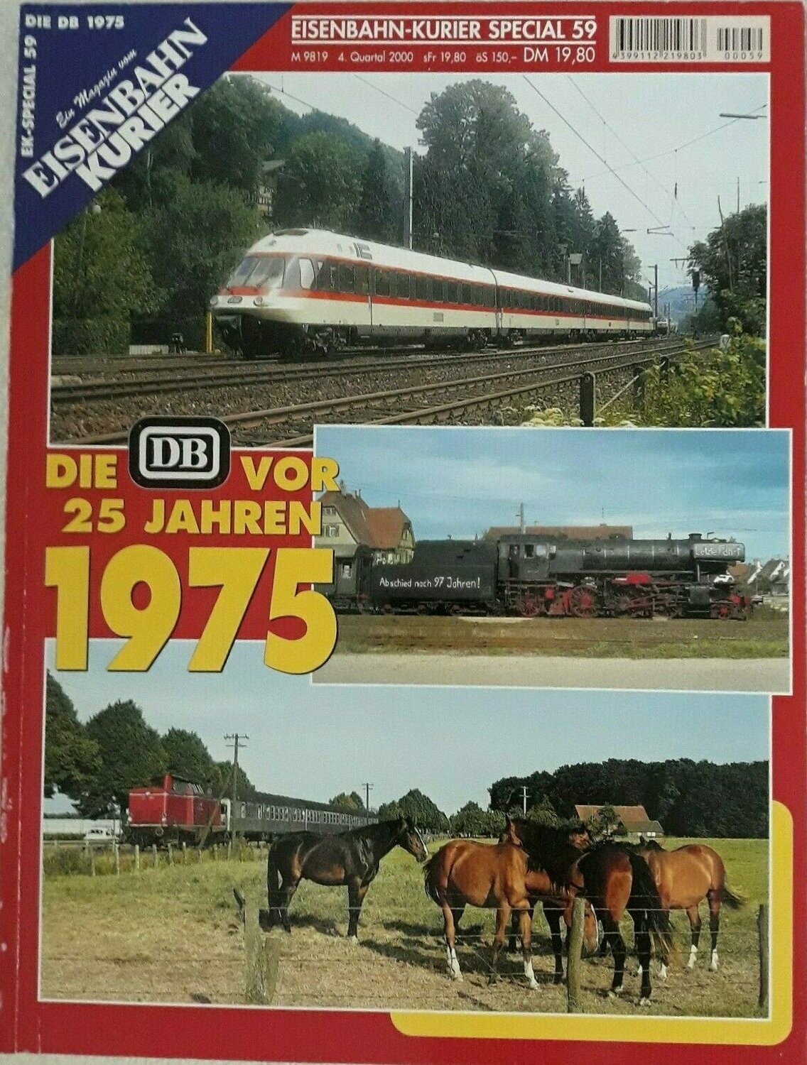Die DB vor 25 Jahren (1975)