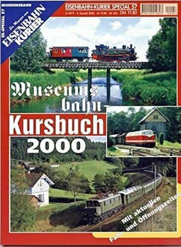Museumsbahn-Kursbuch 2000