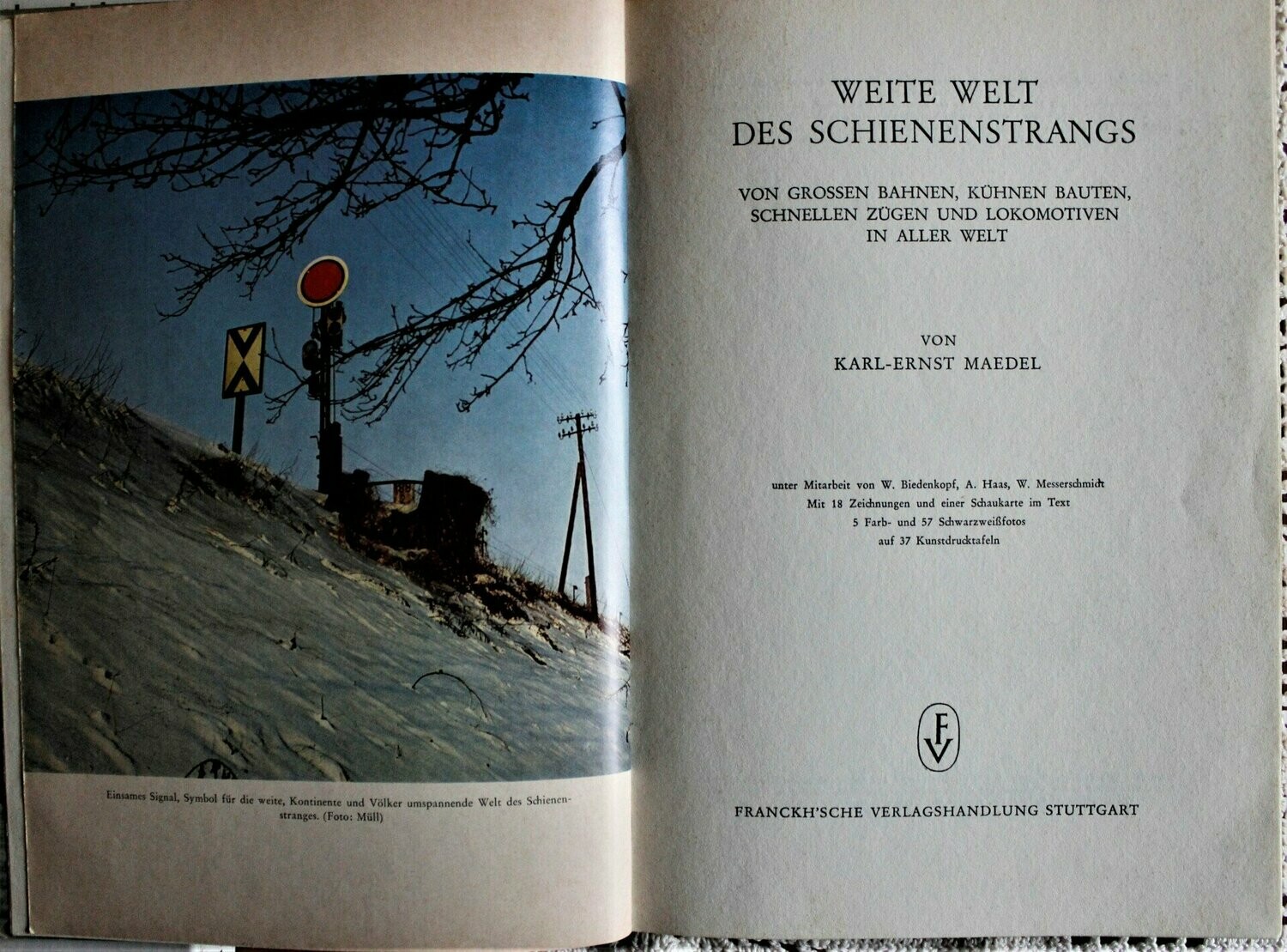 Weite Welt des Schienenstrangs