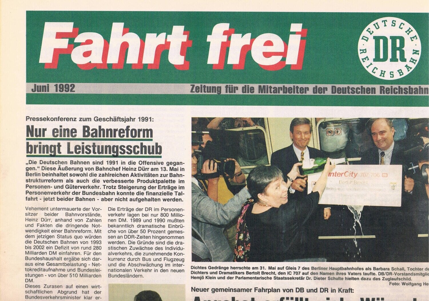 Fahrt frei