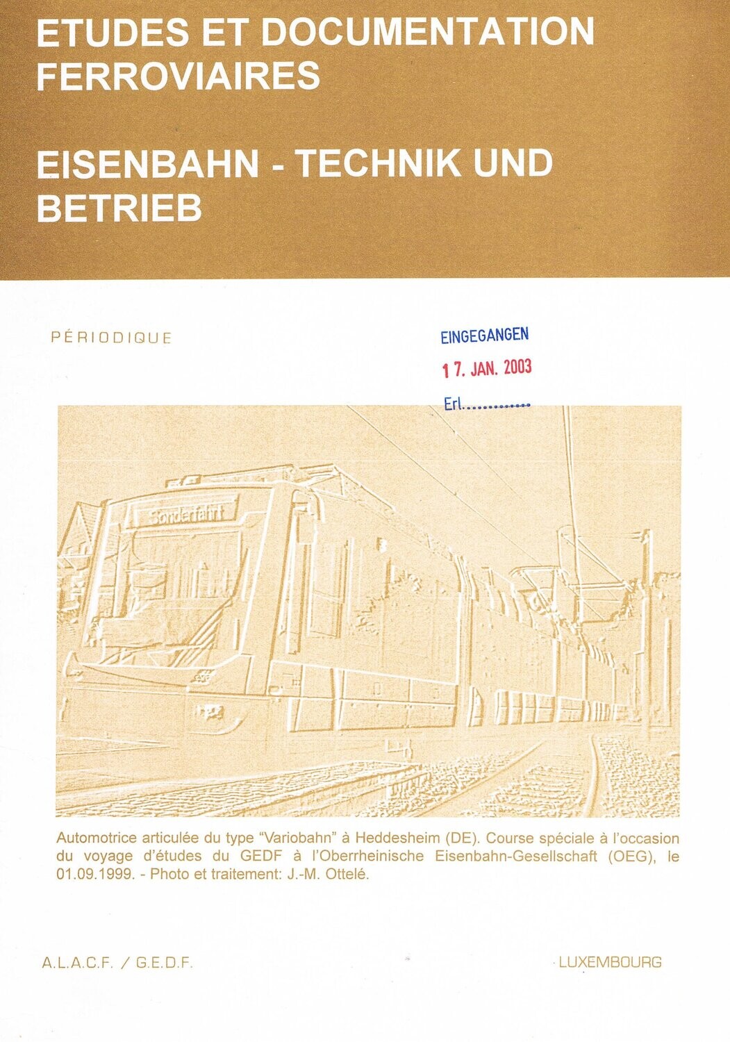 Eisenbahn - Technik und Betrieb