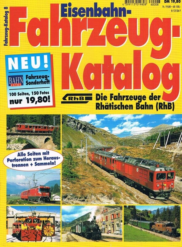 Die Fahrzeuge der Rhätischen Bahn (RhB)