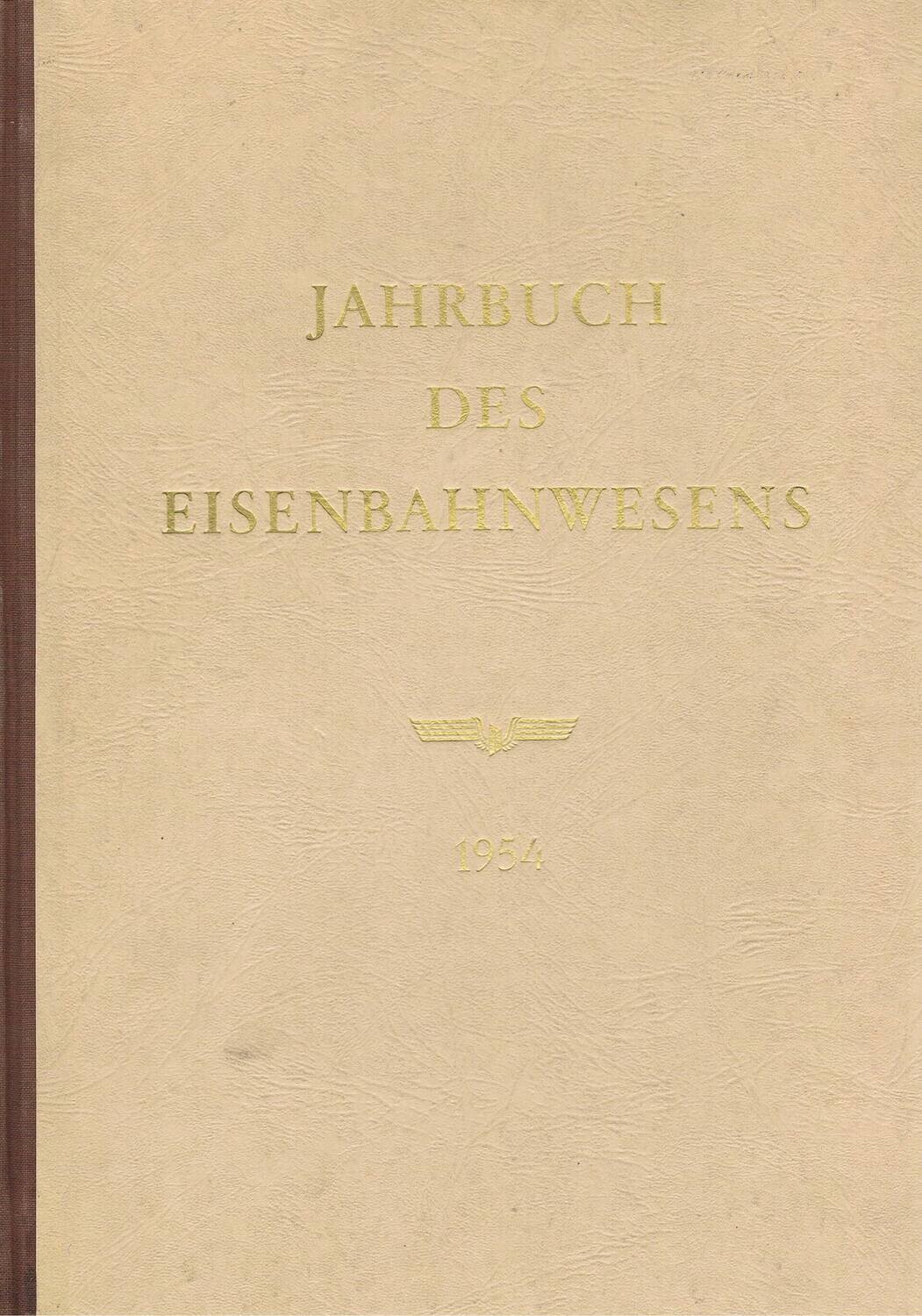 Jahrbuch des Eisenbahnwesens 1954