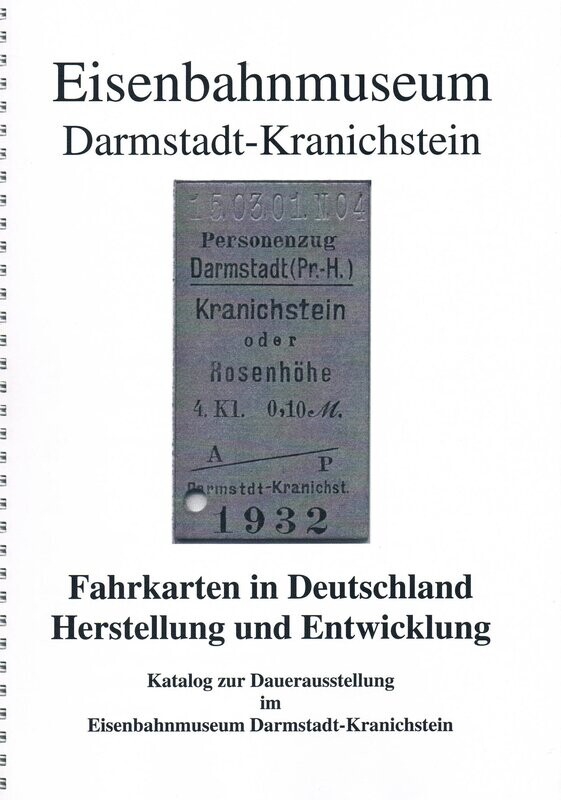 Fahrkarten in Deutschland - Herstellung und Entwicklung