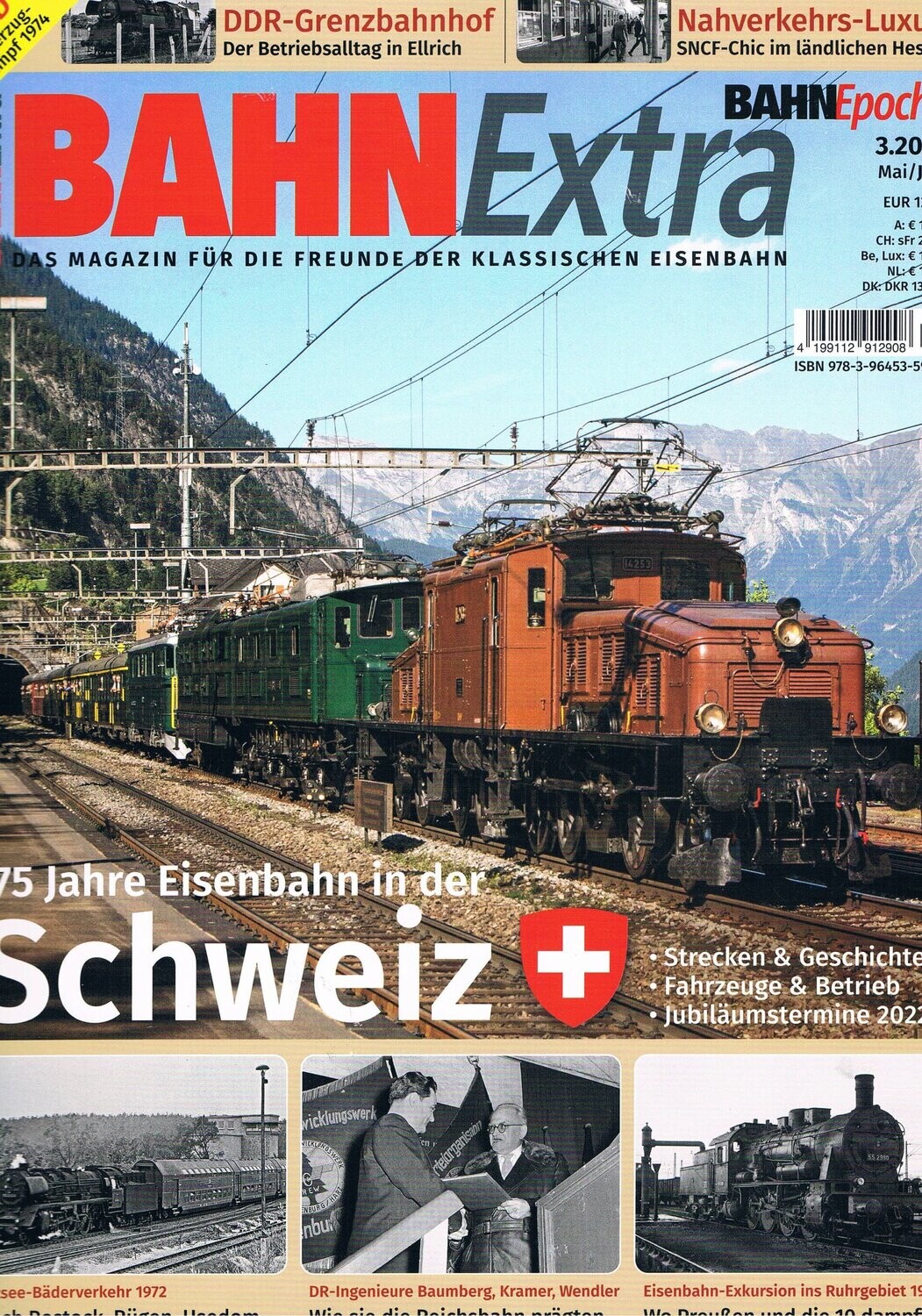 175 Jahre Eisenbahn in der Schweiz