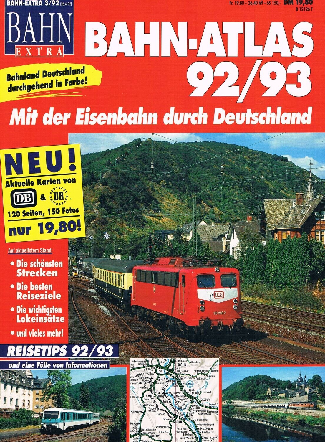 Bahn-Atlas 92/93