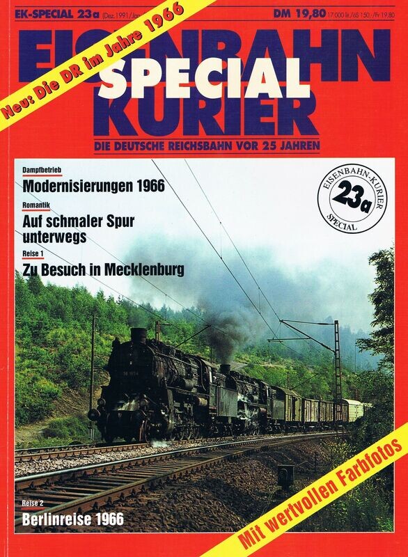 Die Deutsche Reichsbahn vor 25 Jahren