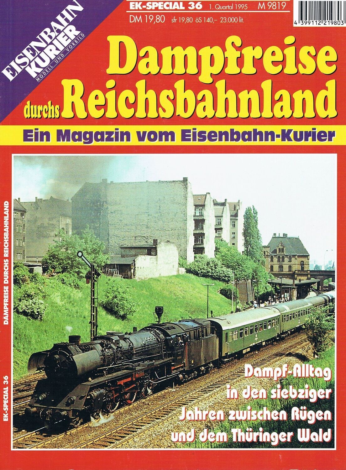 Dampfreise durchs Reichsbahnland