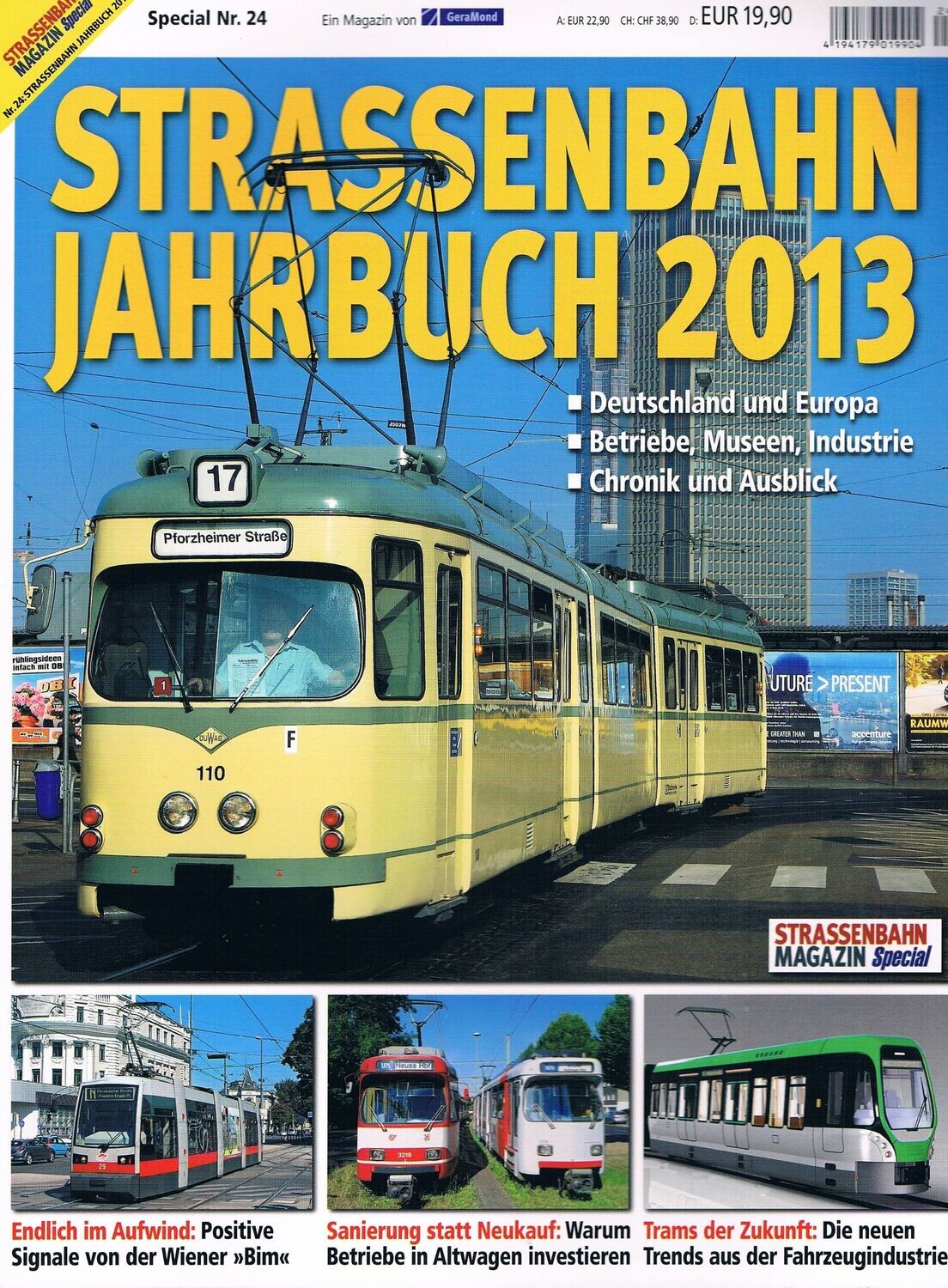 Straßenbahn Jahrbuch 2013