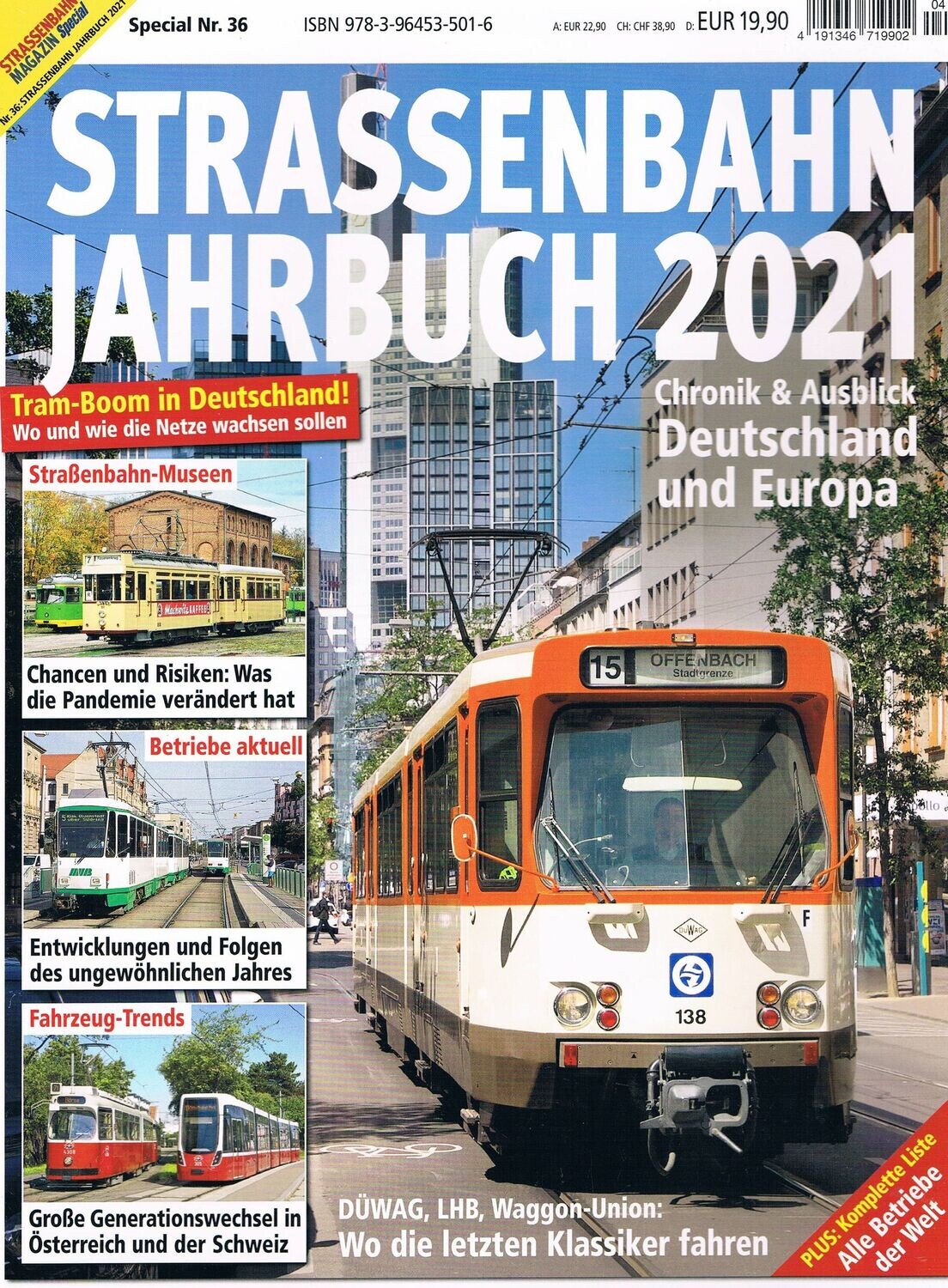 Straßenbahn Jahrbuch 2021