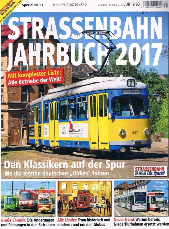 Straßenbahn Jahrbuch 2017