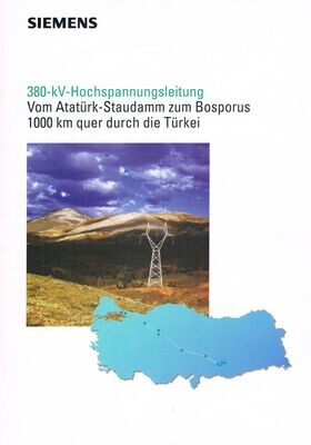 380-kV-Hochspannungsleitung