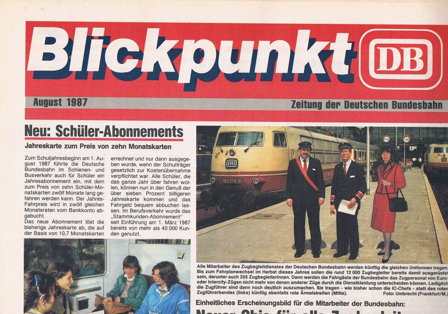 Blickpunkt DB