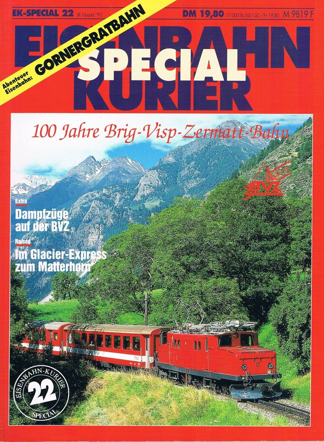 100 Jahre Brig-Visp-Zermatt-Bahn