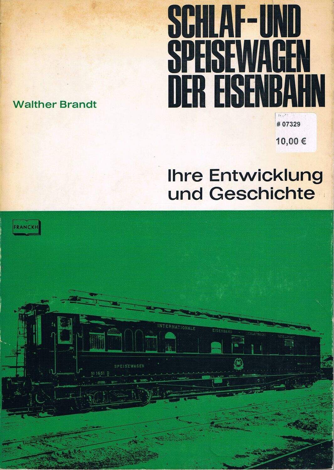 Schlaf- und Speisewagen der Eisenbahn