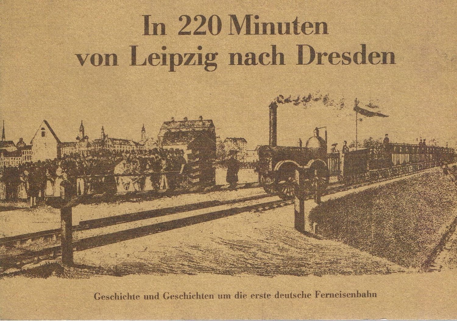 In 220 Minuten von Leipzig nach Dresden.