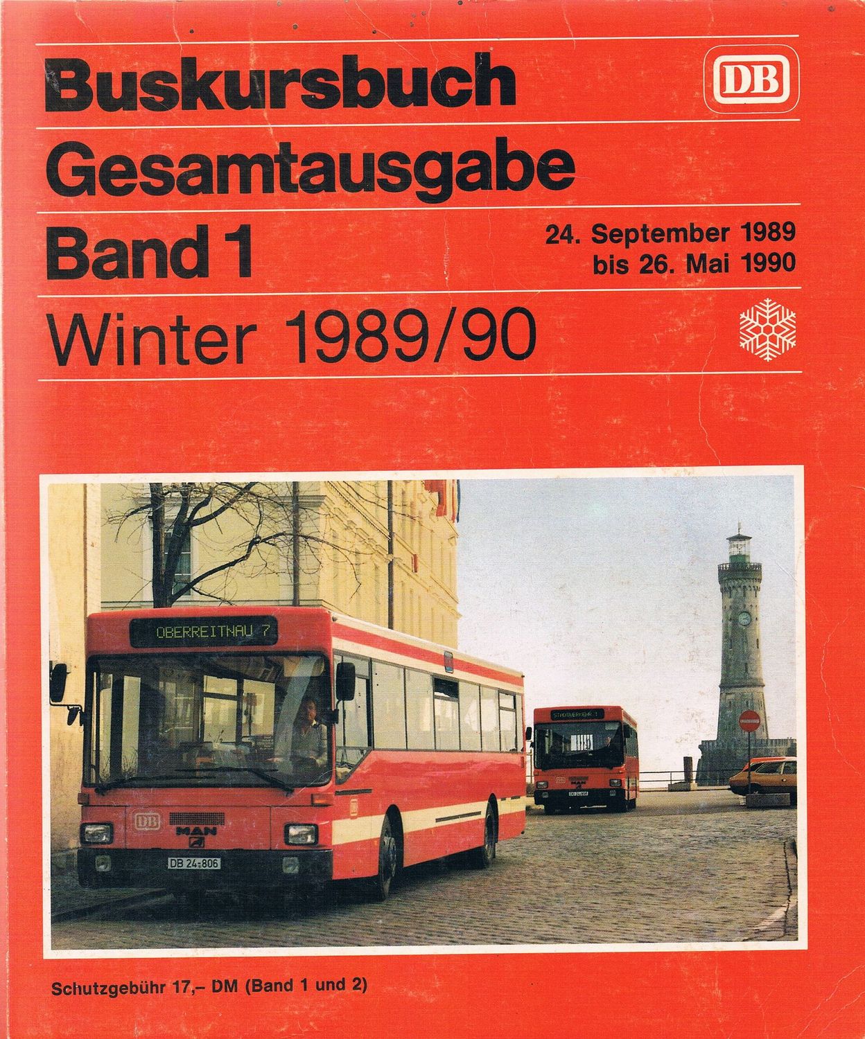 Buskursbuch Gesamtausgabe Band 1+2 Winter 1989/90