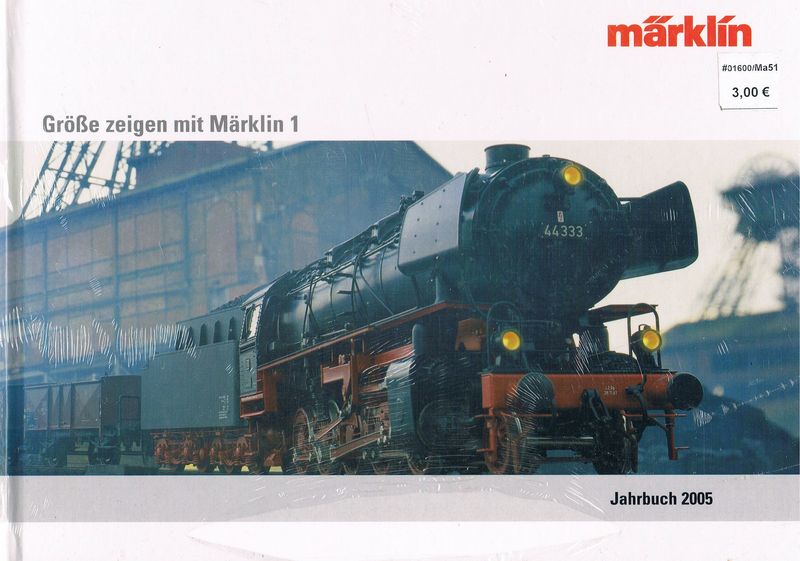 Märklin Jahrbuch 2005 - Größe zeigen mit Märklin 1
