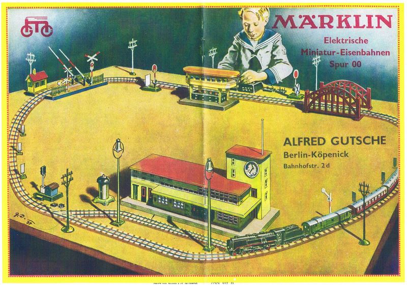 Märklin Katalog Spur 00 1937 Märklin Katalog Spur 00 1937