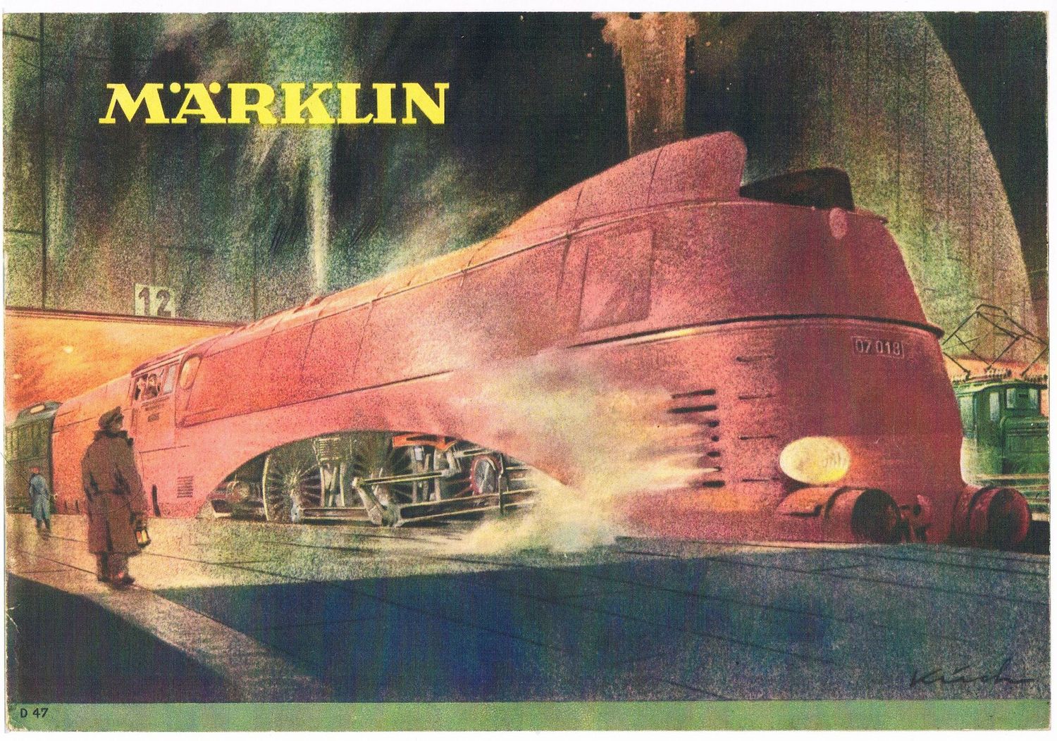 Märklin Katalog Spur 0 und Spur 00 1947