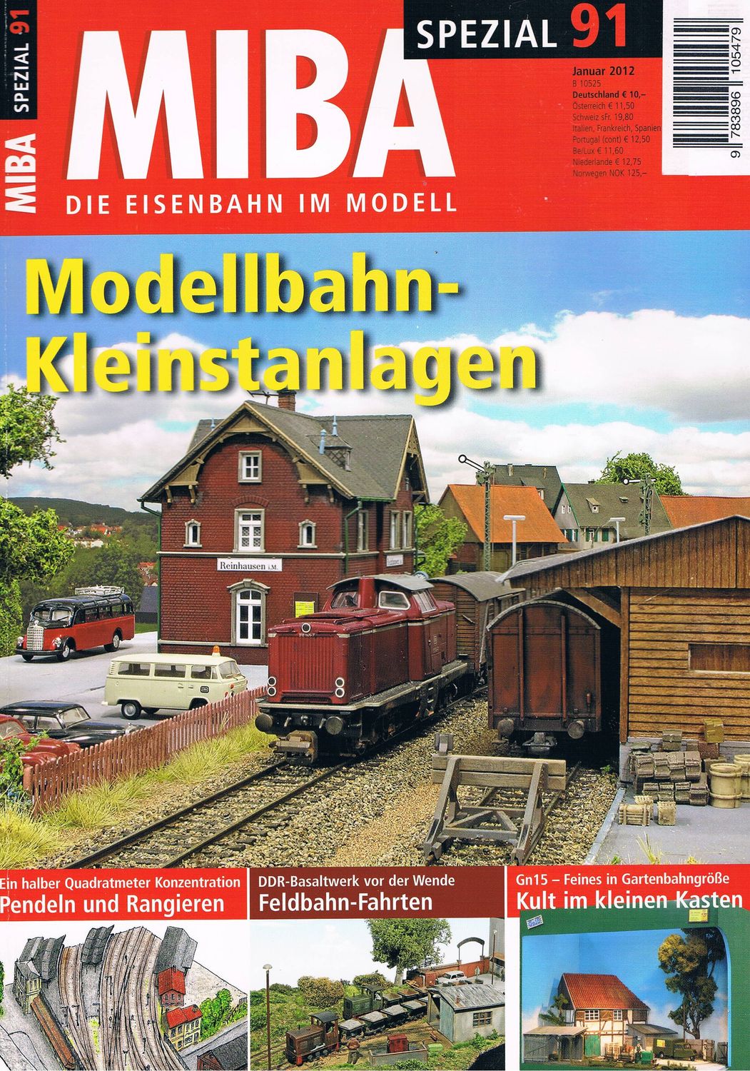 Modellbahn-Kleinstanlagen