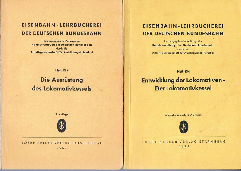 Eisenbahn-Lehrbücherei Heft 134 - 139