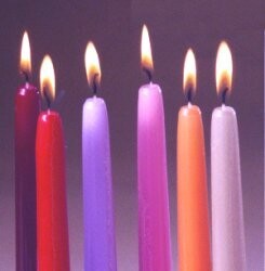 FLAMBEAUX 25cm Sachet ou boite de 12