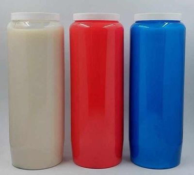 Neuvaine blanc rouge et bleu