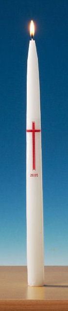 Cierge communion conique 330g