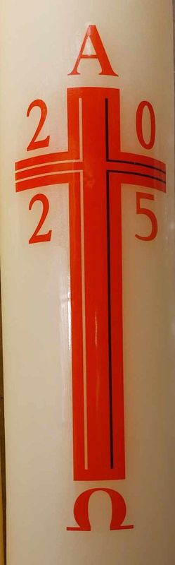 Le cierge de Pâques classique