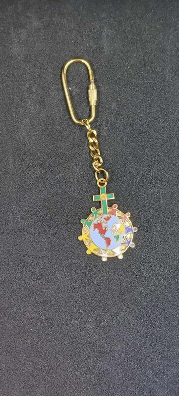 Porte-clés chapelet de la Paix