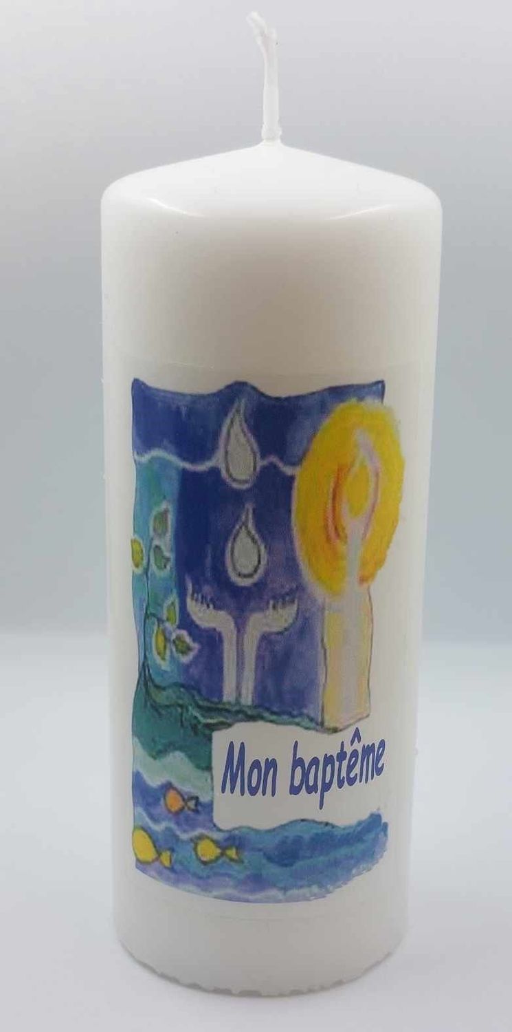 Bougies de baptême Carton de 25