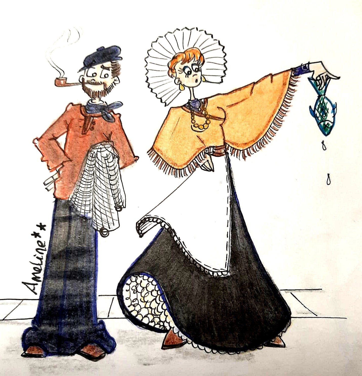 Couple de boulonnais