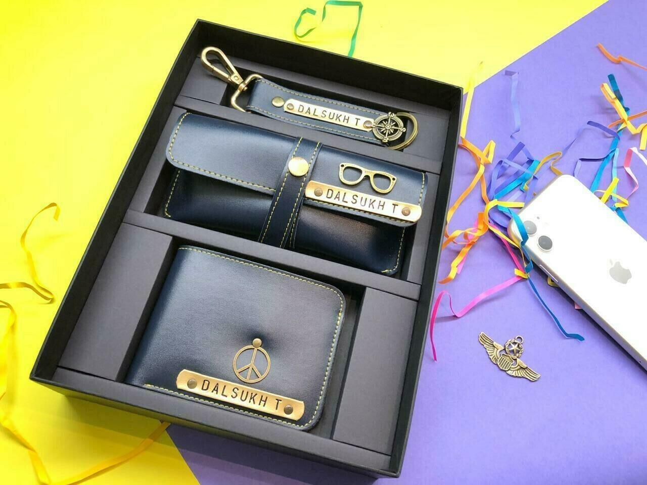 Customized Men's Wallet Combo Gift Combo for him