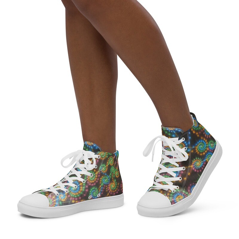 Ladies High Top Sneakers - Babacool