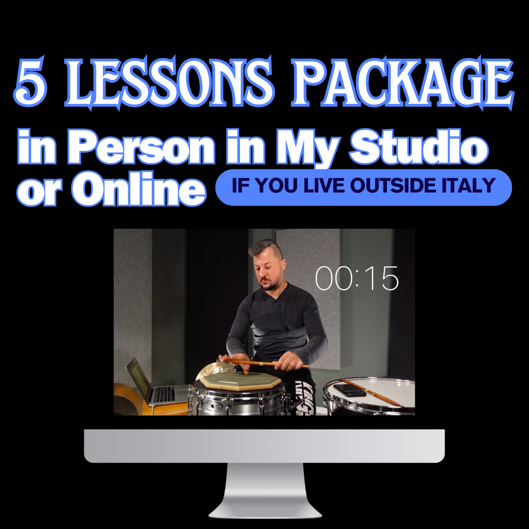 5 INDIVIDUAL LESSONS PACK with ME