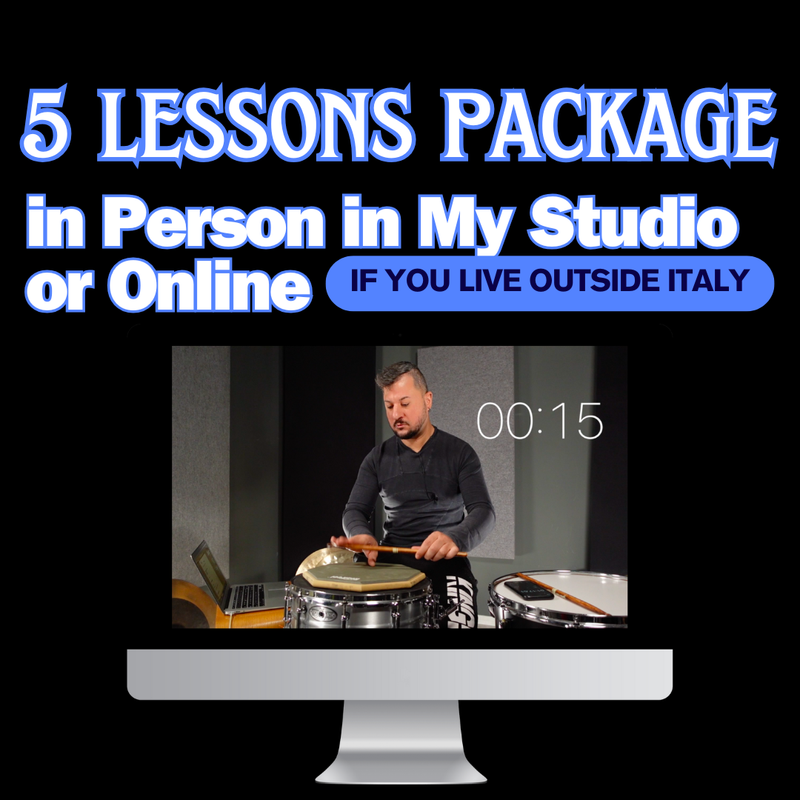 5 INDIVIDUAL LESSONS PACK with ME