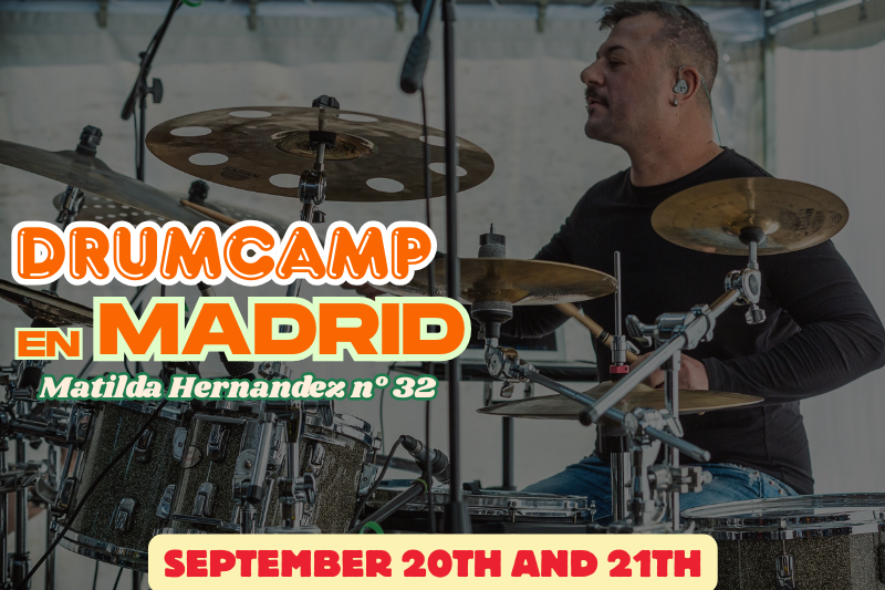 DRUM CAMP MADRID | 20 y 21 de Septiembre
