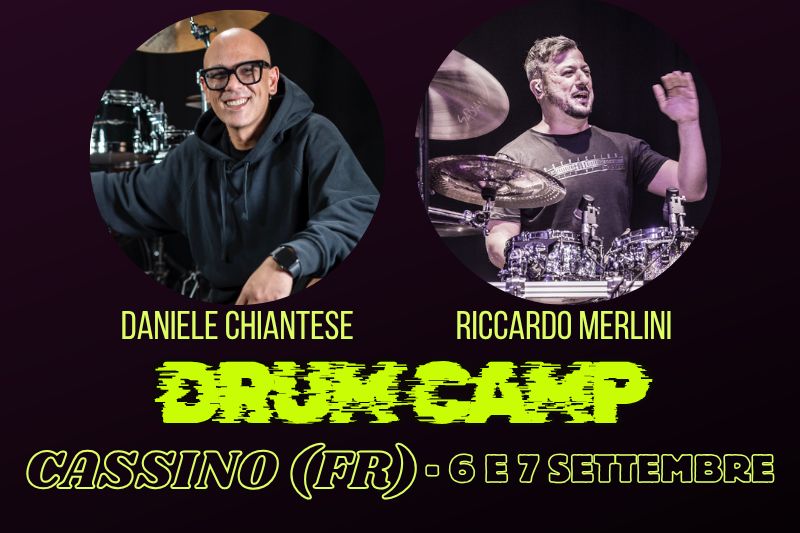 DRUMCAMP 6 e 7 SETTEMBRE a CASSINO  - FR