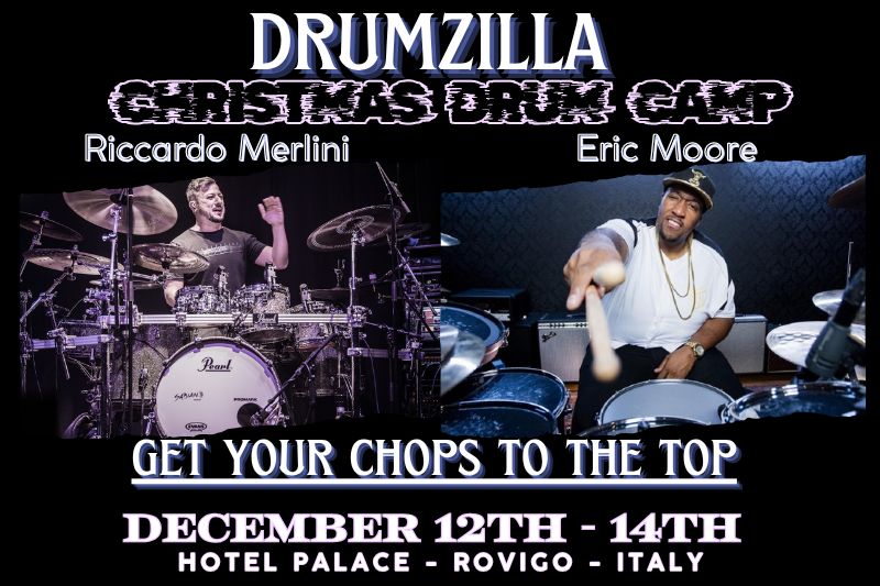 DRUMZILLA CHRISTMAS EDITION | DECEMBER 12th to 14th | ROVIGO | ITALY