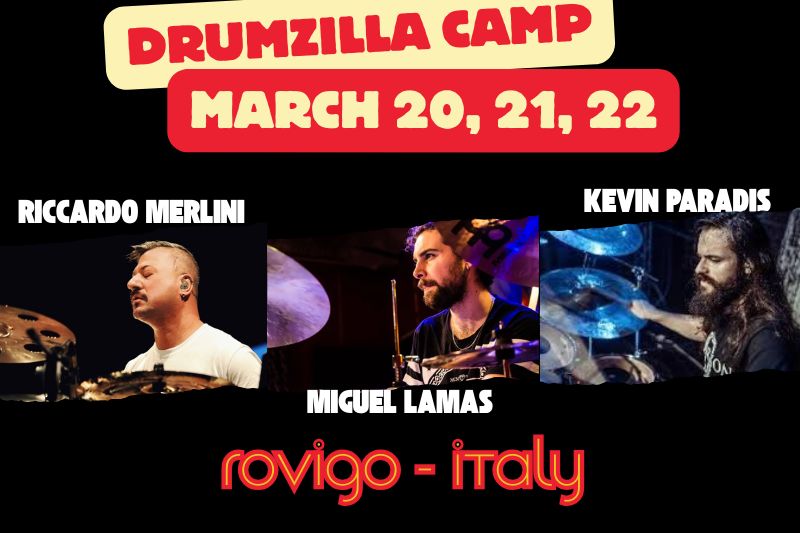 DRUMZILLA 2026 EDITION | MARCH 20 - 21 - 22 | ROVIGO | ITALY