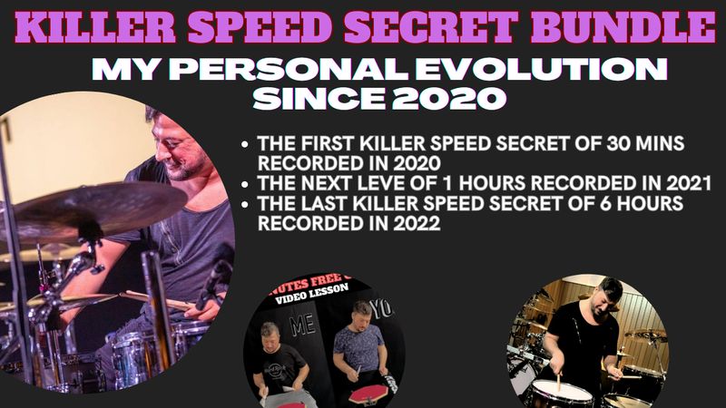 KILLER SPEED SECRET | NEW VIDEO COURSE