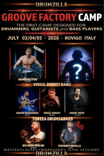 GROOVE FACTORY CAMP | 3 - 4 - 5 July 2026